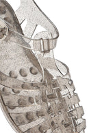 Kadın Siyah Bilekten Bantlı Jelly Sandalet | Derimod Kadın Siyah Bilekten Bantlı Jelly Sandalet | Derimod