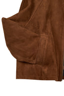 Miami Kadın Kahverengi Oversize Süet Deri Ceket | Derimod Miami Kadın Kahverengi Oversize Süet Deri Ceket | Derimod