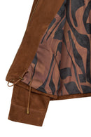 Miami Kadın Kahverengi Oversize Süet Deri Ceket | Derimod Miami Kadın Kahverengi Oversize Süet Deri Ceket | Derimod