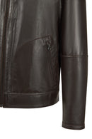 Clint Erkek Kahverengi Hakim Yaka Çift Tarflı Süet Deri Ceket | Derimod Clint Erkek Kahverengi Hakim Yaka Çift Tarflı Süet Deri Ceket | Derimod