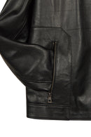 Barney Erkek Siyah Deri Ceket | Derimod Barney Erkek Siyah Deri Ceket | Derimod