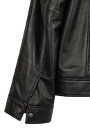 Barney Erkek Siyah Deri Ceket | Derimod Barney Erkek Siyah Deri Ceket | Derimod