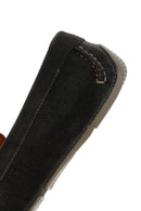 Erkek Haki Süet Deri Loafer | Derimod Erkek Haki Süet Deri Loafer | Derimod