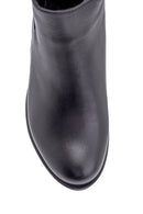 Women's Leather Quilted Detailed Boots | Derimod Women's Leather Quilted Detailed Boots | Derimod