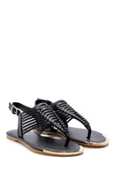 Women's Metal Detailed Sandals | Derimod Women's Metal Detailed Sandals | Derimod