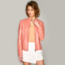 Janet Kadın Deri Ceket | Derimod Janet Kadın Deri Ceket | Derimod