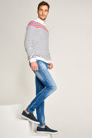 Perforated Men's Leather Loafer | Derimod Perforated Men's Leather Loafer | Derimod