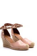 Women's Studded Wedge Heeled Espadrille Shoes | Derimod Women's Studded Wedge Heeled Espadrille Shoes | Derimod