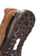 Men's Beige Lace-Up Nubuck Leather Casual Sneaker | Derimod Men's Beige Lace-Up Nubuck Leather Casual Sneaker | Derimod