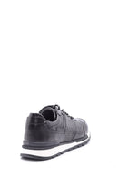 Erkek Kroko Detaylı Deri Sneaker | Derimod Erkek Kroko Detaylı Deri Sneaker | Derimod