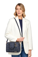 Geox Kadın Lacivert D Zene S Uzun Askılı Deri Kol Çantası | Derimod Geox Kadın Lacivert D Zene S Uzun Askılı Deri Kol Çantası | Derimod