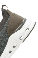 Derimod Zero Men's Beige Thick-Soled Lace-Up Fabric Sneakers | Derimod Derimod Zero Men's Beige Thick-Soled Lace-Up Fabric Sneakers | Derimod