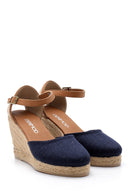 Kadın Dolgu Topuklu Espadril | Derimod Kadın Dolgu Topuklu Espadril | Derimod