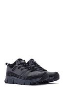 Skechers Men's Grey Summits Lace-Up Thick-Soled Outdoor Boots | Derimod Skechers Men's Grey Summits Lace-Up Thick-Soled Outdoor Boots | Derimod