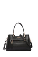 Women's Black Long Strap Shoulder Bag | Derimod Women's Black Long Strap Shoulder Bag | Derimod