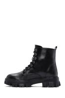 Women's Black Leather Boots | Derimod Women's Black Leather Boots | Derimod