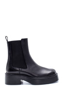 Women's Leather Thick Soled Chelsea Boots | Derimod Women's Leather Thick Soled Chelsea Boots | Derimod