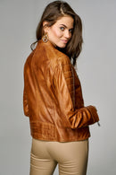 Bravo Kadın Deri Ceket | Derimod Bravo Kadın Deri Ceket | Derimod