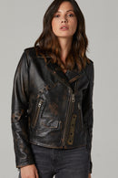 Icon Kadın Deri Ceket | Derimod Icon Kadın Deri Ceket | Derimod