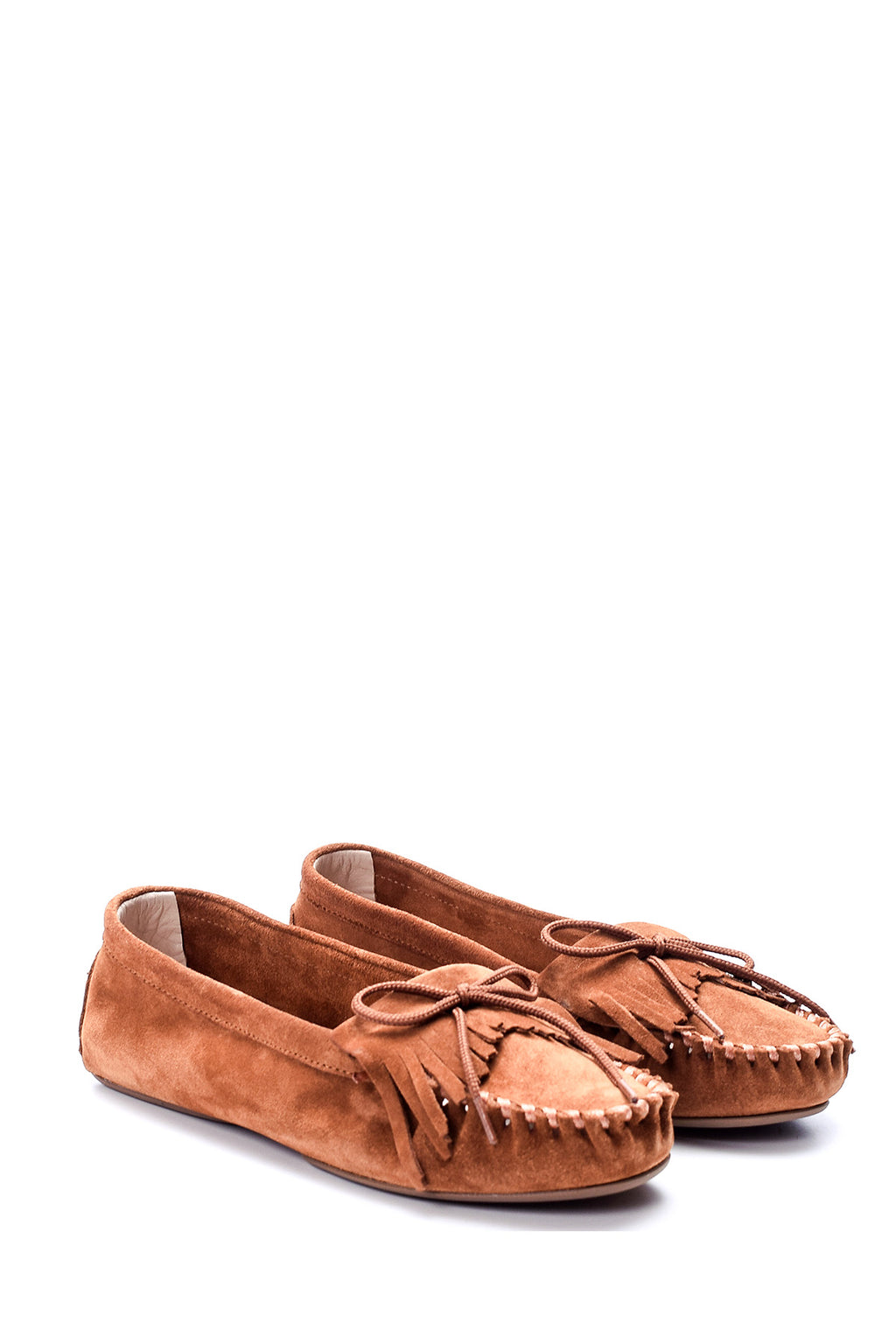 Kadın Süet Deri Loafer