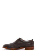 Men's Brown Laced Leather Classic Shoes | Derimod Men's Brown Laced Leather Classic Shoes | Derimod