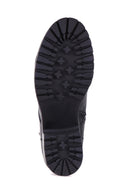 Stoned Women's Leather Boots | Derimod Stoned Women's Leather Boots | Derimod