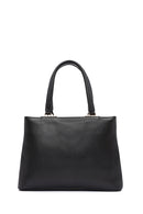 Kadın Siyah Uzun Askılı Kol Çantası | Derimod Kadın Siyah Uzun Askılı Kol Çantası | Derimod