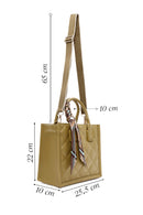 Kadın Haki Uzun Askılı Aksesuar Detaylı Kapitone Kol Çantası | Derimod Kadın Haki Uzun Askılı Aksesuar Detaylı Kapitone Kol Çantası | Derimod