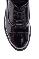 Kadın Bağcıklı Klasik Rugan Ayakkabı | Derimod Kadın Bağcıklı Klasik Rugan Ayakkabı | Derimod