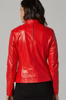 Latoya Kadın Deri Ceket | Derimod Latoya Kadın Deri Ceket | Derimod