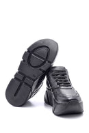 Kadın Yüksek Tabanlı Deri Sneaker | Derimod Kadın Yüksek Tabanlı Deri Sneaker | Derimod