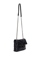Women's Black Quilted Shoulder Bag | Derimod Women's Black Quilted Shoulder Bag | Derimod