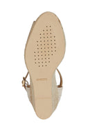 Geox Kadın Vizon Gelsa Bilekten Bantlı Dolgu Topuk Espadril | Derimod Geox Kadın Vizon Gelsa Bilekten Bantlı Dolgu Topuk Espadril | Derimod