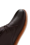 Men's Brown Leather Boots | Derimod Men's Brown Leather Boots | Derimod