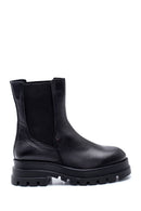 Women's Leather Thick Soled Chelsea Boots | Derimod Women's Leather Thick Soled Chelsea Boots | Derimod