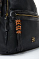 Women's Black Casual Backpack | Derimod Women's Black Casual Backpack | Derimod