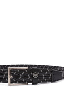 Men's Black Braided Leather Belt | Derimod Men's Black Braided Leather Belt | Derimod