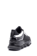 Kadın Yüksek Tabanlı Rugan Detaylı Sneaker | Derimod Kadın Yüksek Tabanlı Rugan Detaylı Sneaker | Derimod