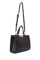 Kadın Siyah Uzun Askılı Kol Çantası | Derimod Kadın Siyah Uzun Askılı Kol Çantası | Derimod