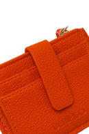 Woman Orange Charm Card Holder | Derimod Woman Orange Charm Card Holder | Derimod