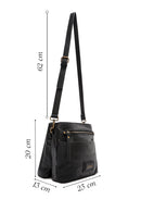 Women's Black Casual Crossbody Bag | Derimod Women's Black Casual Crossbody Bag | Derimod