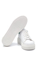 Kadın Beyaz Kalın Tabanlı Sneaker | Derimod Kadın Beyaz Kalın Tabanlı Sneaker | Derimod