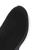 Derimod Zero Men's Black Thick Soled Fabric Sneaker | Derimod Derimod Zero Men's Black Thick Soled Fabric Sneaker | Derimod