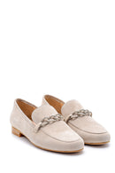 Women's Suede Leather Loafer | Derimod Women's Suede Leather Loafer | Derimod