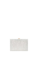 Women's White Long Strap Mini Clutch Bag | Derimod Women's White Long Strap Mini Clutch Bag | Derimod