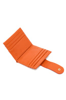 Woman Orange Quilted Card Holder | Derimod Woman Orange Quilted Card Holder | Derimod