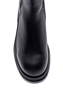 Women's Leather Thick Soled Chelsea Boots | Derimod Women's Leather Thick Soled Chelsea Boots | Derimod