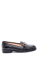 Women's Leather Quilted Loafer | Derimod Women's Leather Quilted Loafer | Derimod