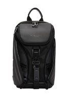 D-Pack Men's Black Long Strap Shoulder Bag | Derimod D-Pack Men's Black Long Strap Shoulder Bag | Derimod