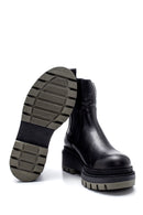 Women's Leather Thick Soled Chelsea Boots | Derimod Women's Leather Thick Soled Chelsea Boots | Derimod